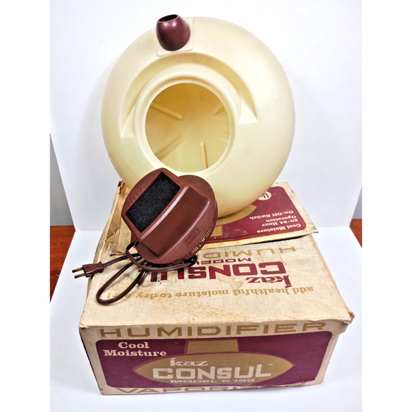 Kaz DynaMist Cool Moisture Mist Humidifier Model 1000 w Box 564B UFO Spaceship - Picture 2 of 10